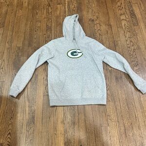 Nike Heather GREEN BAY PACKERS Gray Hoodie